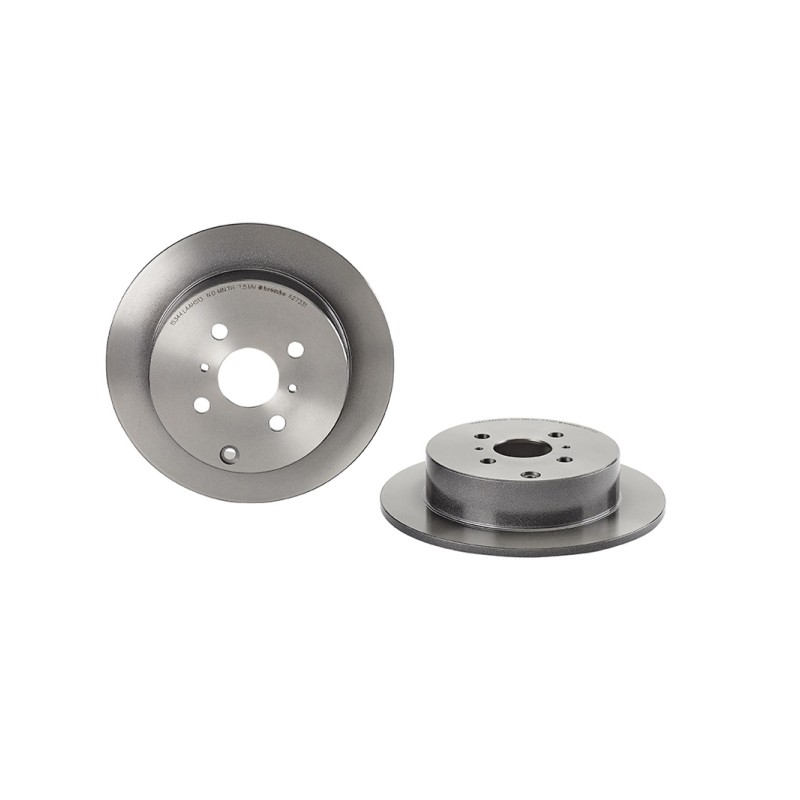 Remschijven Achteras Brembo Premium