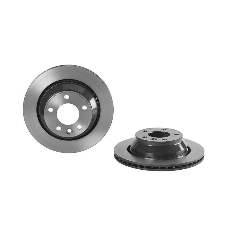 Remschijven Achteras Brembo Premium