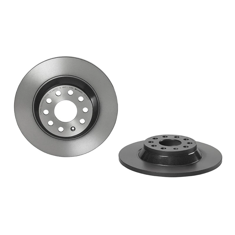 Remschijven Achteras Brembo Premium