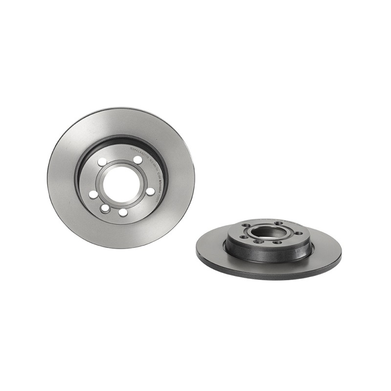 Remschijven Achteras Brembo Premium