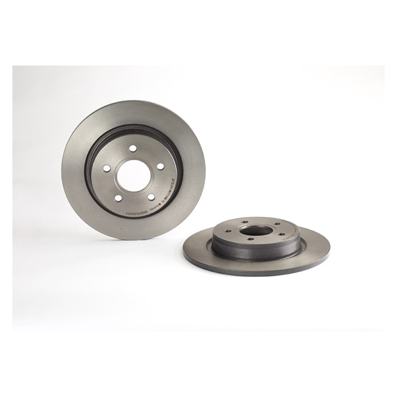 Remschijven Achteras Brembo Premium