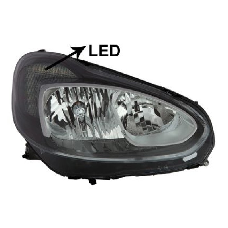 Koplamp rechts